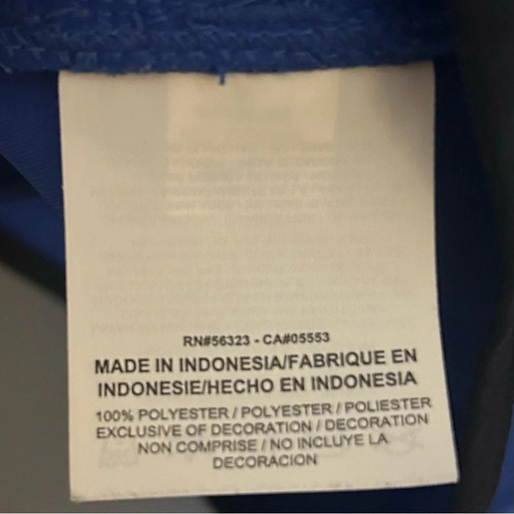 Nike Jacket zip up Dry Team Training thin blue activewear size medium - Picture 8 of 11